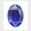 Acrylic (Lucite, Plexiglass) Oval Rhinestones 18mm x 13mm